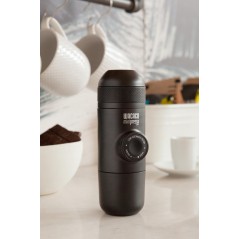 "Experience Barista-Quality Coffee Anywhere with Wacaco Minipresso GR 50ml - Your Portable Espresso Machine!"